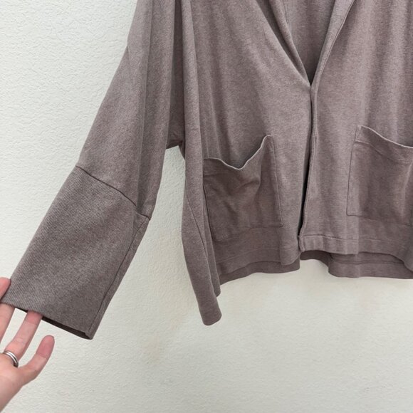 Pact Organic Cotton Airplane Relaxed Blazer Womens XXL - Picture 3 of 5